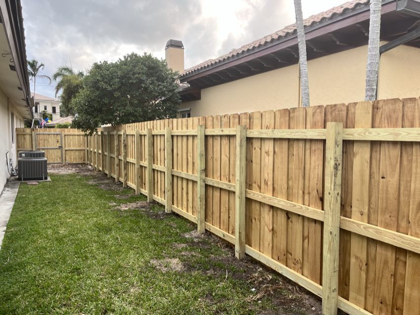 Fencing — completed work by Handy Brothers LLC